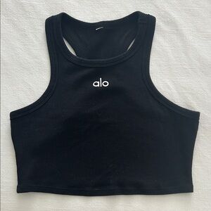 ALO Yoga Black Tank Top